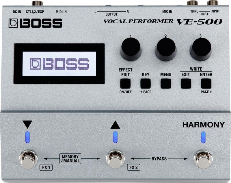 BOSS procesor efektů pro vokály