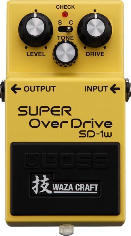 BOSS efektový pedál Super Overdrive Waza Craft