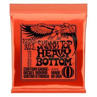 Ernie Ball Elektrické kytarové struny Skinny Top Heavy Bottom Slinky, Nikl/ocel, 10-52