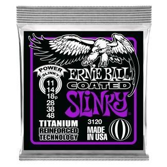 Ernie Ball Sada strun pro elektrickou kytaru Power Slinky Coated RPS, 11-48