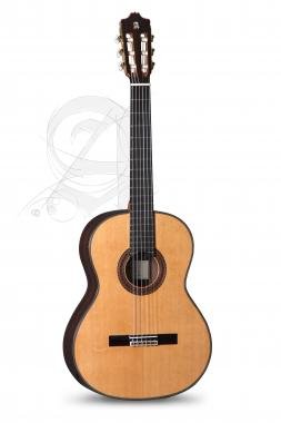 Alhambra ALH-7P ClassicAlhambra Gitár Classic Cédrus, tömör indiai rózsafa, (koncert méret) ébenfa f