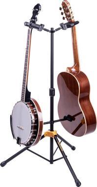 Hercules GS422B PLUS Gitárállvány két gitár részére, AGS tartó
