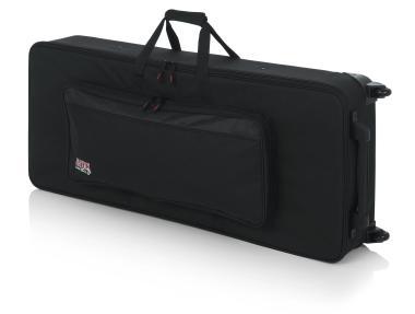 Gator GK-61 Könnyű, EPS szivacsos, merev keyboard táska kerékkel, 61 billentyűs hangszerhez