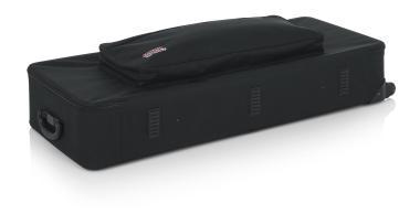 Gator GK-61 Könnyű, EPS szivacsos, merev keyboard táska kerékkel, 61 billentyűs hangszerhez