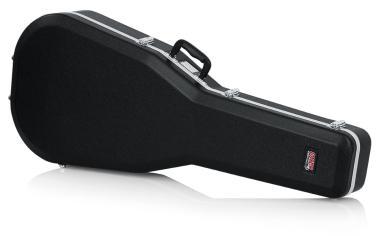Gator GC-DREAD-12 Deluxe öntött műanyag keménytok dreadnught fazonú 12 húros akusztikus gitárhoz