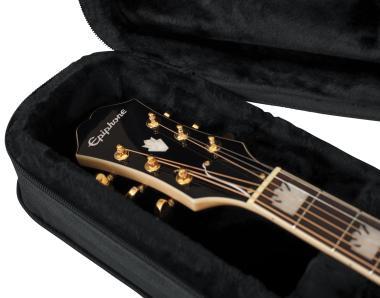 Gator GL-JUMBO Könnyű, merev EPS polyfoam keménytok jumbo fazonú akusztikus gitárhoz