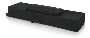 Gator GK-88 Könnyű, EPS szivacsos, merev keyboard táska kerékkel, 88 billentyűs hangszerhez