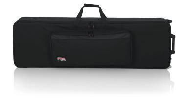 Gator GK-88 SLIM Keskeny, könnyű, EPS szivacsos, merev keyboard táska kerékkel, 88 billentyűs hangszerhez
