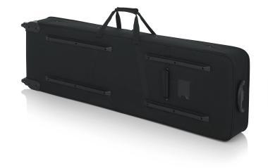 Gator GK-88 SLIM Keskeny, könnyű, EPS szivacsos, merev keyboard táska kerékkel, 88 billentyűs hangszerhez