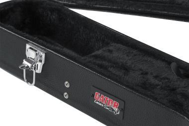 Gator GWE-LPS-BLK Economy fa keménytok Les Paul fazonú elektromos gitárhoz