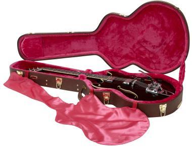 Gator GW-335-BROWN Deluxe fa keménytok 335-ös stílusú üreges testű elektromos gitárhoz