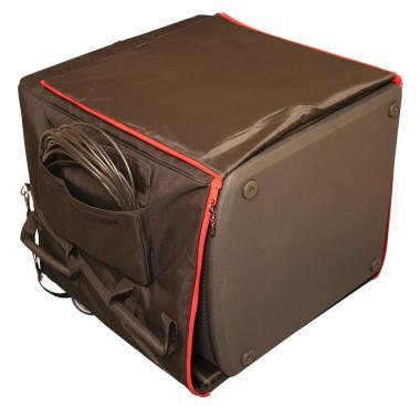 Gator G-SUB2225-24BAG Mélyhangfal szövet táska beépített görgőkkel, Cerwin Vega, JBL, Mackie kompatibilis