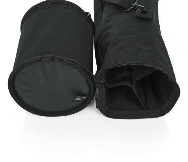Gator GX-33 Bélelt táska 5 darab mikrofonhoz, 3 állványhoz és kábelekhez, 109x20x20 cm