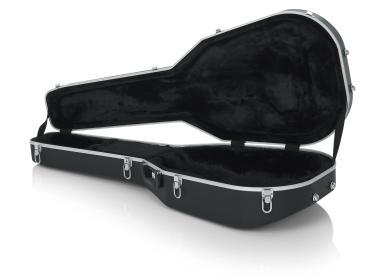 Gator GC-DEEP BOWL Deluxe ABS öntött műanyag keménytok kerek hátú akusztikus gitárhoz