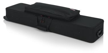 Gator GK-76-SLIM Keskeny, könnyű, EPS szivacsos, merev keyboard táska kerékkel, 76 billentyűs hangszerhez