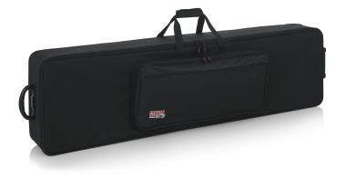 Gator GK-88 SLXL Extra hosszú, könnyű, EPS szivacsos, merev keyboard táska kerékkel, 88 billentyűs hangszerhez