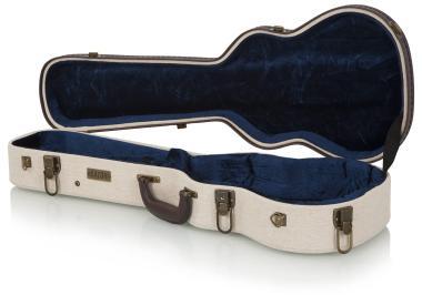 Gator GW-JM UKE-TEN Deluxe fa keménytok tenor ukuleléhez, elegáns vintage külső, bézs