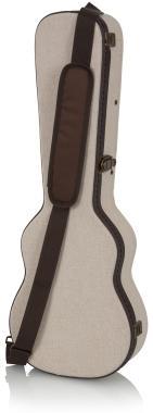 Gator GW-JM UKE-TEN Deluxe fa keménytok tenor ukuleléhez, elegáns vintage külső, bézs