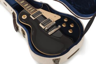 Gator GW-JM LPS Deluxe fa keménytok es Paul fazonú elektromos gitárhoz, elegáns vintage külső, bézs