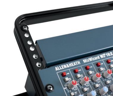 Gator GTSA-MIX12PU TSA öntött műanyag keménytok keverőpulthoz, kihajtható rack résszel, 12U