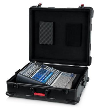 Gator GTSA-MIX222508 TSA öntött műanyag keménytok keverőpulthoz vagy kellékekhez, TSA reteszekkel, 22