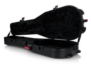 Gator GTSA-GTRDREAD TSA öntött műanyag keménytok dreadnought akusztikus gitárhoz