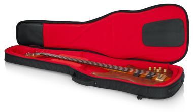 Gator GT-BASS-BLK Transit puhatok basszusgitárhoz, merev belső kialakítás, 20 mm vastag bélés, fekete
