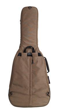 Gator GT-ACOUSTIC-TAN Transit puhatok akusztikus gitárhoz, merev belső kialakítás, 20 mm vastag bélés, bézs