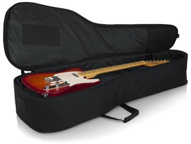 Gator GB-4G-ACOUELECT 4G dupla gitártok akusztikus és elektromos gitárhoz, 20 mm vastag béléssel