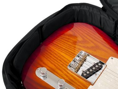 Gator GB-4G-ACOUELECT 4G dupla gitártok akusztikus és elektromos gitárhoz, 20 mm vastag béléssel