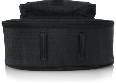 Gator GT-ACOUSTIC-BLK Transit puhatok akusztikus gitárhoz, merev belső kialakítás, 20 mm vastag bélés, fekete