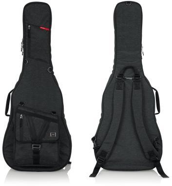 Gator GT-ACOUSTIC-BLK Transit puhatok akusztikus gitárhoz, merev belső kialakítás, 20 mm vastag bélés, fekete