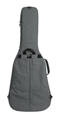 Gator GT-ACOUSTIC-GRY Transit puhatok akusztikus gitárhoz, merev belső kialakítás, 20 mm vastag bélés, szürke