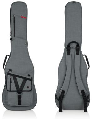 Gator GT-BASS-GRY Transit puhatok basszusgitárhoz, merev belső kialakítás, 20 mm vastag bélés, szürke