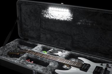 Gator GC-ELECTRIC-LED Öntött műanyag keménytok elektromos gitárhoz, beépített LED világítással