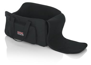 Gator G-LIGHTBAG-1911 Könnyű hordtáska 4 db LED stílusú PAR fényhez, állítható elválasztókkal