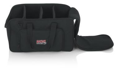 Gator G-LIGHTBAG-1911 Könnyű hordtáska 4 db LED stílusú PAR fényhez, állítható elválasztókkal