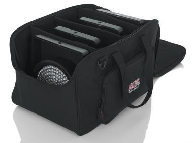 Gator G-LIGHTBAG-1911 Könnyű hordtáska 4 db LED stílusú PAR fényhez, állítható elválasztókkal