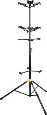 Hercules GS526B PLUS Gitárállvány kétszintes, hat gitár részére, módosított AGS tartó