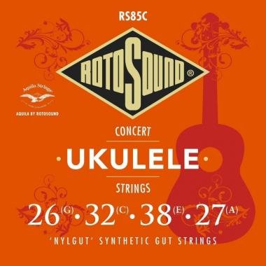 Rotosound Koncert ukulele struny, syntetický materiál, 26 32 38 27