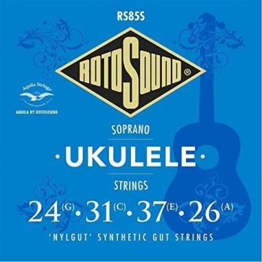 Rotosound RS85S Szoprán ukulele húrkészlet, szintetikus bélhúr, 24 31 37 26