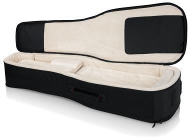 Gator G-PG ELEC 2X Pro-Go széria, két gitártáska gyapjú belsővel, eltávolítható pántokkal