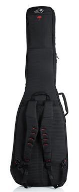 Gator G-PG BASS 2X Pro-Go széria, két basszusgitár táska gyapjú belsővel, eltávolítható pántokkal