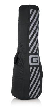 Gator G-PG BASS 2X Pro-Go széria, két basszusgitár táska gyapjú belsővel, eltávolítható pántokkal