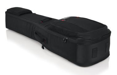 Gator G-PG BASS 2X Pro-Go széria, két basszusgitár táska gyapjú belsővel, eltávolítható pántokkal