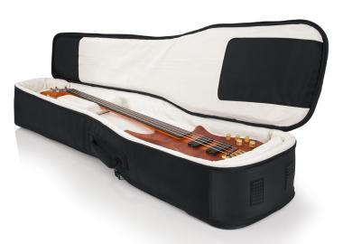 Gator G-PG BASS 2X Pro-Go széria, két basszusgitár táska gyapjú belsővel, eltávolítható pántokkal