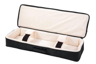 Gator G-PG-61SLIM Pro-Go széria, 61 billentyűs hangszerhez táska, gyapjú belsővel, eltávolítható pántokkal