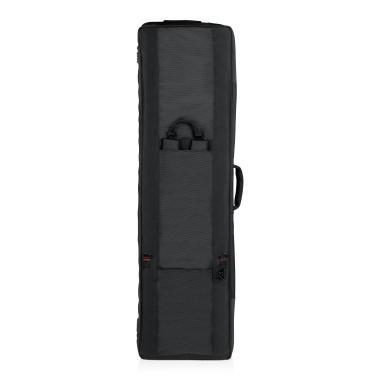 Gator G-PG-76SLIM Pro-Go széria, 76 billentyűs hangszerhez vékony táska, gyapjú belsővel, eltávolítható pántokka