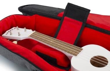 Gator GT-UKE-SOP-GRY Transit szürke puhatok szoprán ukuleléhez, 20 mm-es béléssel