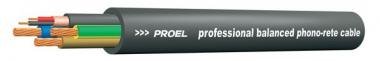 Proel hybridní kabel, 2x0,34mm signál, 3x1,5mm napájení